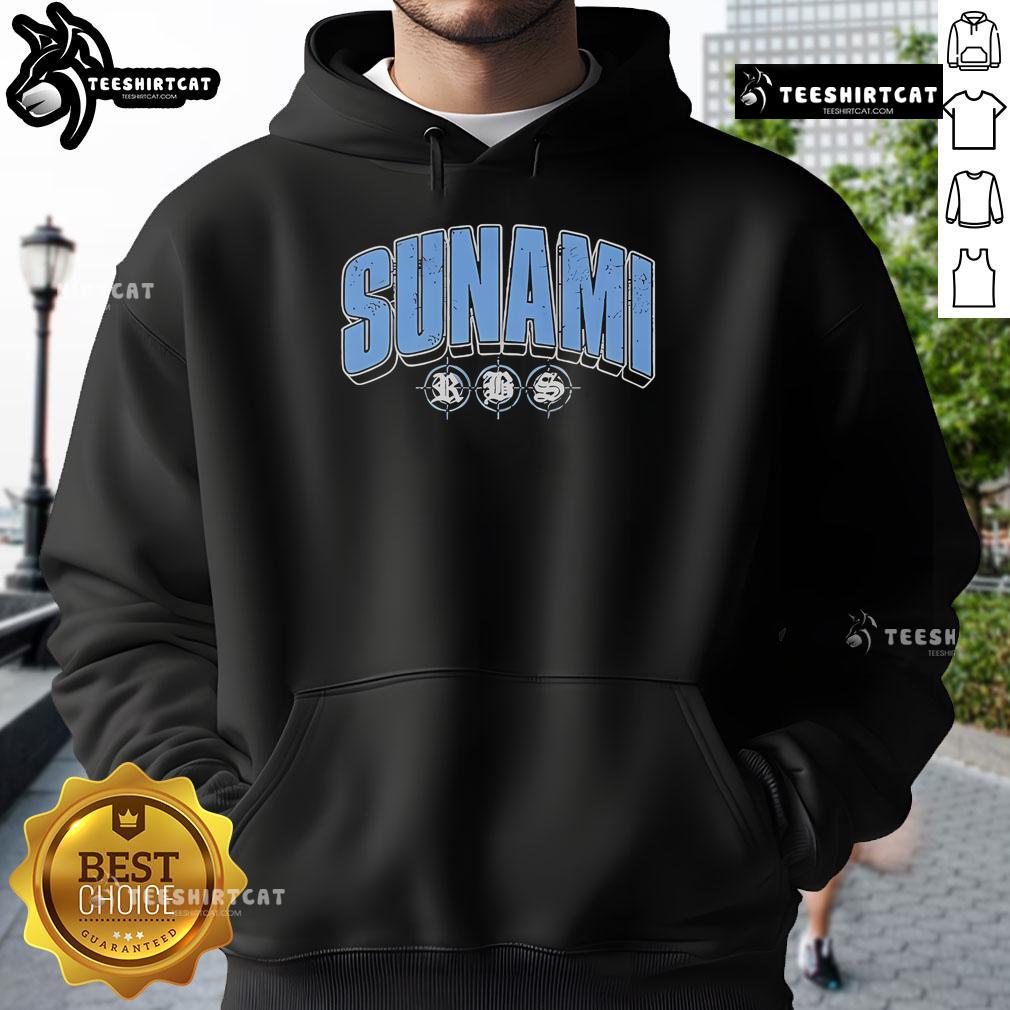 Official Sunami Skull Tank Hoodie featuring a bold graphic design on a stylish tank top for a trendy look.