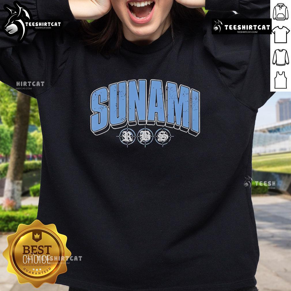 Official Sunami Skull Tank Sweatshirt featuring a bold skull graphic on a stylish tank design for casual wear.