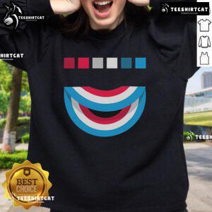 Official Tavar Zawacki Lazy Circle sweatshirt displayed at Wynwood Walls, showcasing vibrant street art design.