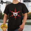 Alt Text: Official Technoblade Holiday Swordflake T-Shirt featuring a festive design and vibrant colors for fans and gamers.