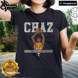 Official Tennessee Basketball Chaz Lanier Ladies Tee featuring team colors and logo, perfect for fans and supporters.