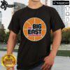 Official The Big East Tournament T-Shirt featuring team logos and vibrant colors, perfect for fans and supporters.