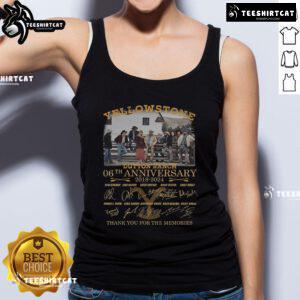 Official Yellowstone Dutton Ranch 6th Anniversary Thank You 2024 Tank Top featuring a stylish design and vibrant colors.