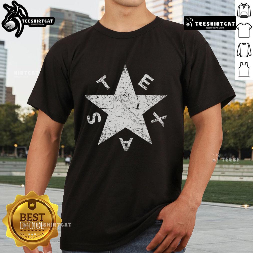 Premium Distressed Texas Pride T-Shirt featuring a vintage design and bold Texas flag graphics, perfect for proud Texans.