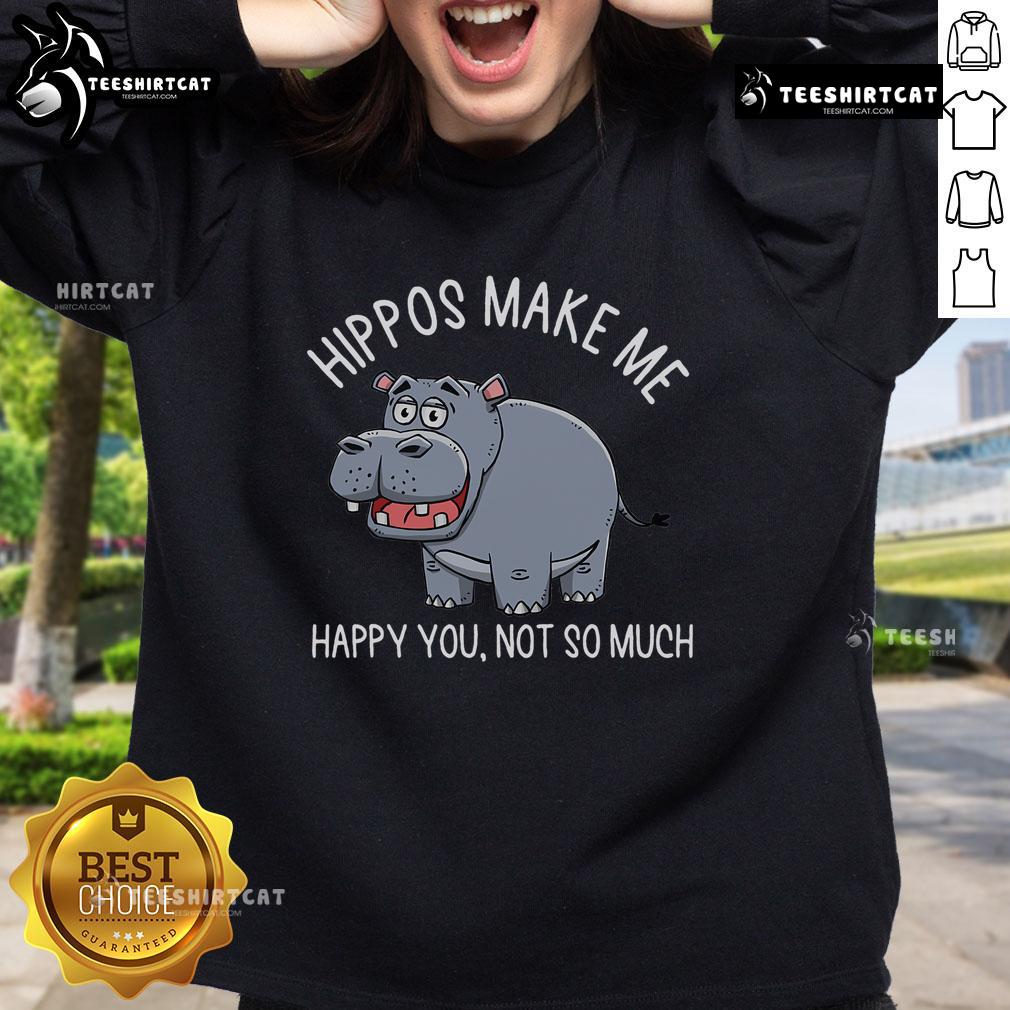 Premium Hippopotamus Zookeeper sweatshirt featuring a hippo design, perfect for hippo lovers and enthusiasts.