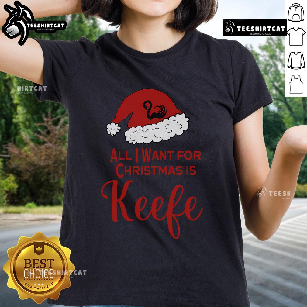 Pretty Christmas tee for Keeper fans of the Lost Cities, featuring festive designs and comfortable fit for holiday cheer.