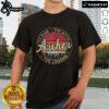 Vintage sunset T-shirt featuring 'Top Archer The Man The Myth The Legend' personalized name design for archery enthusiasts.