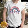 Alt Text: Top QR Scan Me President Trump 4547 T-shirt featuring a fun design of Trump dancing with a QR code.