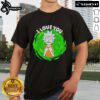 Top Rick Sanchez I Love You Cartoon T-Shirt featuring vibrant graphic design of Rick from Rick and Morty, perfect for fans.