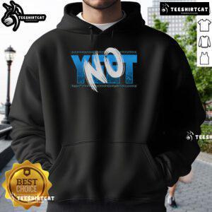 Top Vintage No Yeet Saying Hoodie in stylish design, perfect for retro fashion lovers and statement apparel enthusiasts.