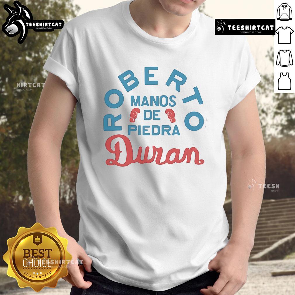 Good Roberto Manos De Piedra Duran T-Shirt featuring a vintage design celebrating the boxing legend's legacy.