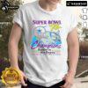 Happy Dallas Cowboys Super Bowl Showcase T-Shirt featuring vibrant team colors and a festive design for fans.