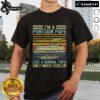 Alt Text: Vintage t-shirt design featuring the phrase Nice I'm A Pontoon Papa Like A Regular Only Much Cooler in bold lettering.