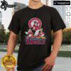 Nice Mickey Mouse Los Angeles Angels T-Shirt featuring vibrant colors and a fun design for baseball fans.