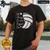 Alt Text: Nice Volleyball Mom Her Biggest Fan T-Shirt showcasing a proud mom supporting her child's volleyball team.