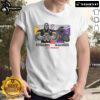 Official AFC Wildcard Matchup Pittsburgh Steelers vs Baltimore Ravens mascot t-shirt for 2025 football fans.