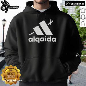Official Alqaida 911 Hoodie featuring bold graphics and a unique design, perfect for streetwear enthusiasts.