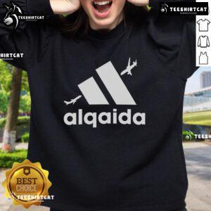 Official Alqaida 911 sweatshirt featuring bold graphic design, perfect for collectors of unique historical apparel.