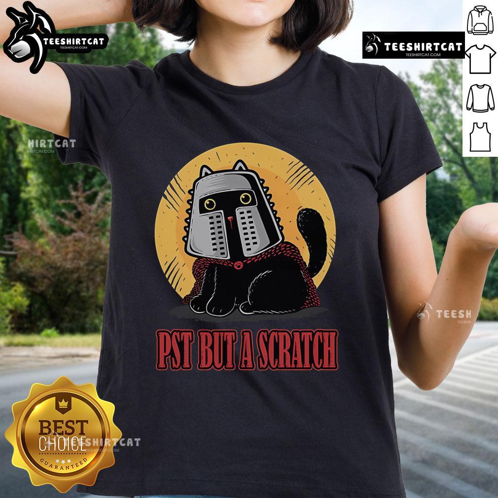 Stylish Top PST But A Scratch Ladies Tee in soft cotton, perfect for casual outings and comfortable everyday wear.