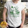 Alt Text: Funny cat graphic on a Don't Know Where I'm Going But I'm Gay T-shirt, showcasing a playful and colorful design.