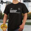 Hot Philadelphia Eagles Super Bowl LIX Champions T-Shirt featuring bold graphics celebrating the Eagles' victory.