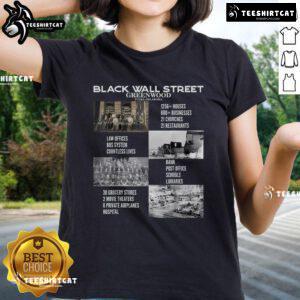 Hot Vintage Black Business Black History Month Tee featuring empowering design celebrating Black Wall Street and entrepreneurship.