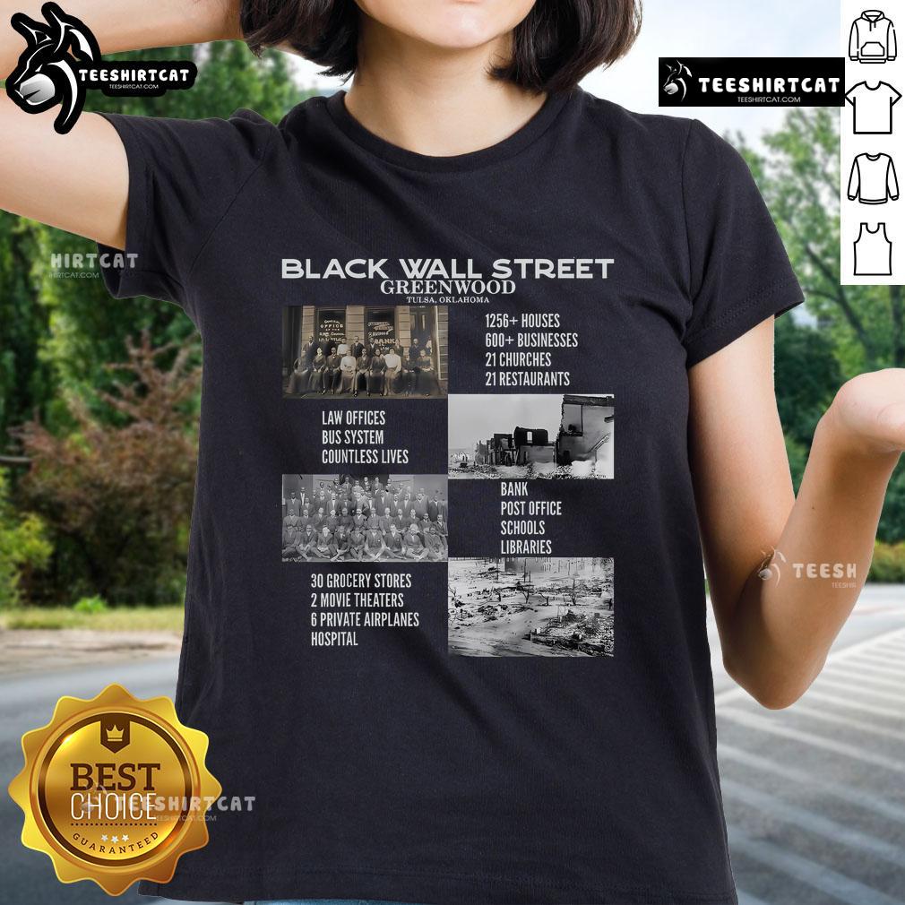 Hot Vintage Black Business Black History Month Tee featuring empowering design celebrating Black Wall Street and entrepreneurship.