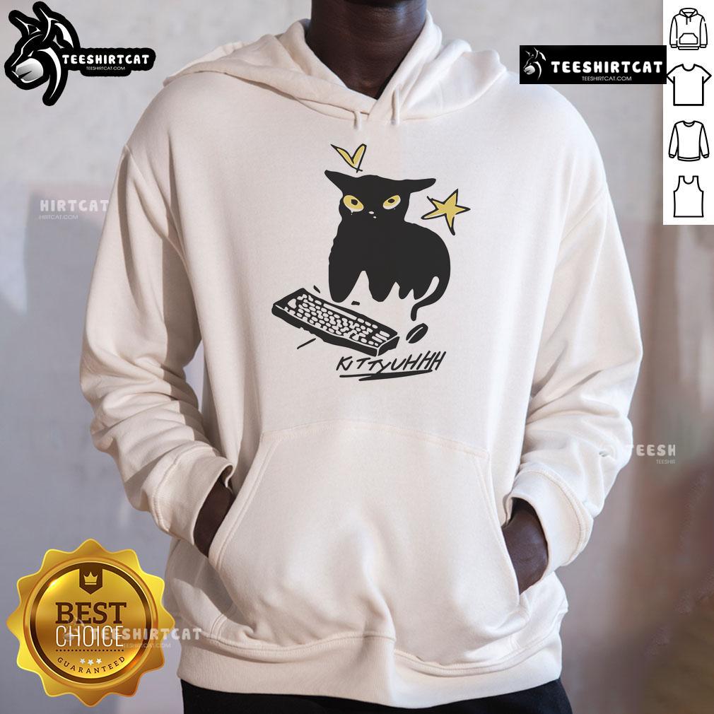 Nice Caseoh Games wearing a cute Kittyuhhh hoodie, showcasing vibrant colors and playful design for cozy gaming vibes.