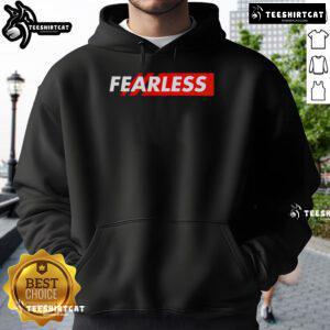 Nice Fearless Graphic Hoodie featuring bold design and vibrant colors, perfect for casual and streetwear styles.