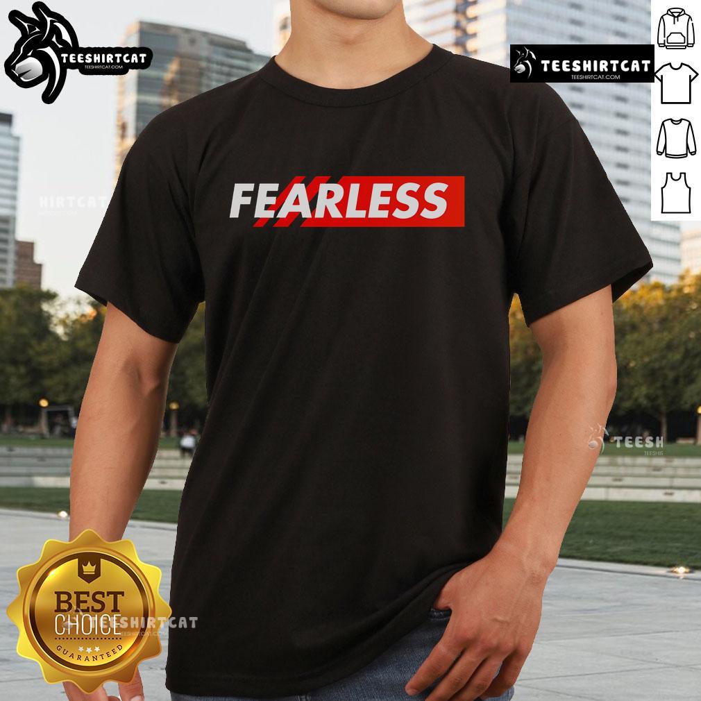 Nice Fearless Graphic T-Shirt featuring bold design and vibrant colors for a stylish, confident look.