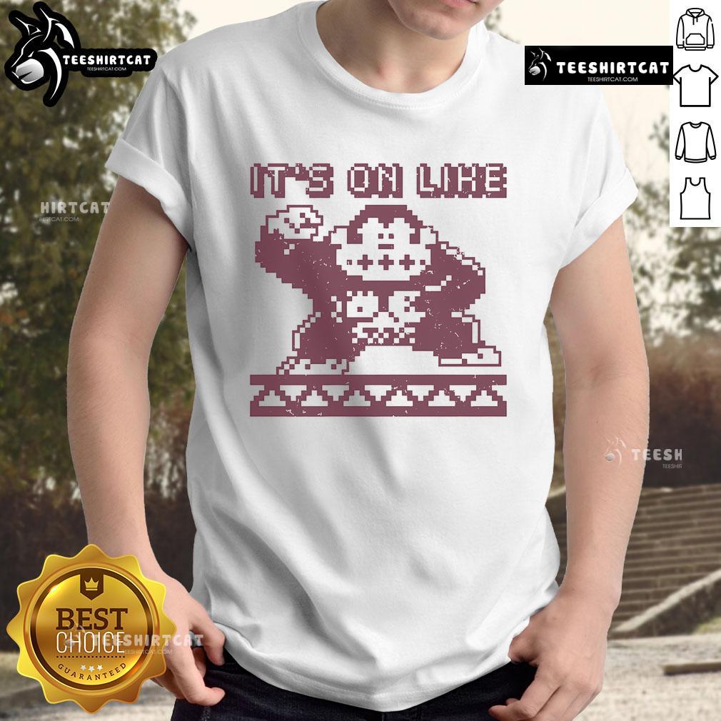 Nice It's On Like Kong T-Shirt featuring a bold graphic design perfect for casual and fun outfits.