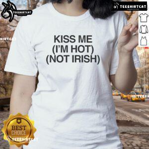 Stylish Nice St. Patrick's Day ladies tee featuring festive green design and comfortable fit for celebrating the holiday.