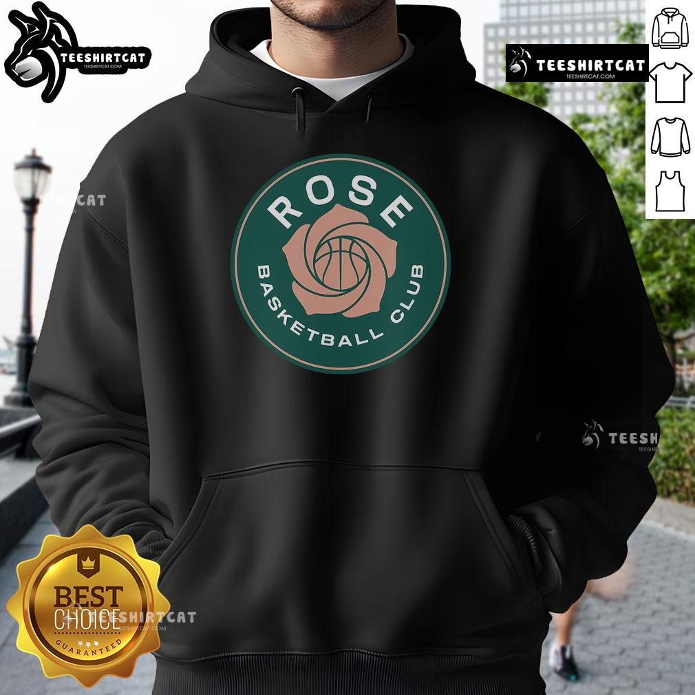 Nice Unrivaled Rose Basketball Club hoodie in vibrant colors, perfect for fans and players alike.