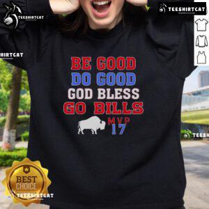 Nice Vintage Be Good Do Good God Bless Go Bill Sweatshirt with retro design and warm colors perfect for casual wear.