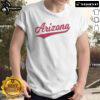 Official Arizona Varsity Script Classic T-Shirt featuring bold lettering and a stylish design, perfect for fans and casual wear.
