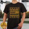 Alt Text: Official Beware No Ordinary Rabbit T-Shirt featuring a bold graphic design perfect for unique fashion enthusiasts.