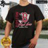 Official Boston Red Sox Side Arm Baseball Club T-Shirt featuring team logo and stylish design for fans.