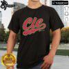 Official Cle Basketball Script T-Shirt featuring a bold script logo on a stylish, comfortable fabric for basketball fans.