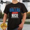 Official Dallas Hates Nico 2025 T-Shirt featuring bold graphics and a trendy design, perfect for fans and supporters.
