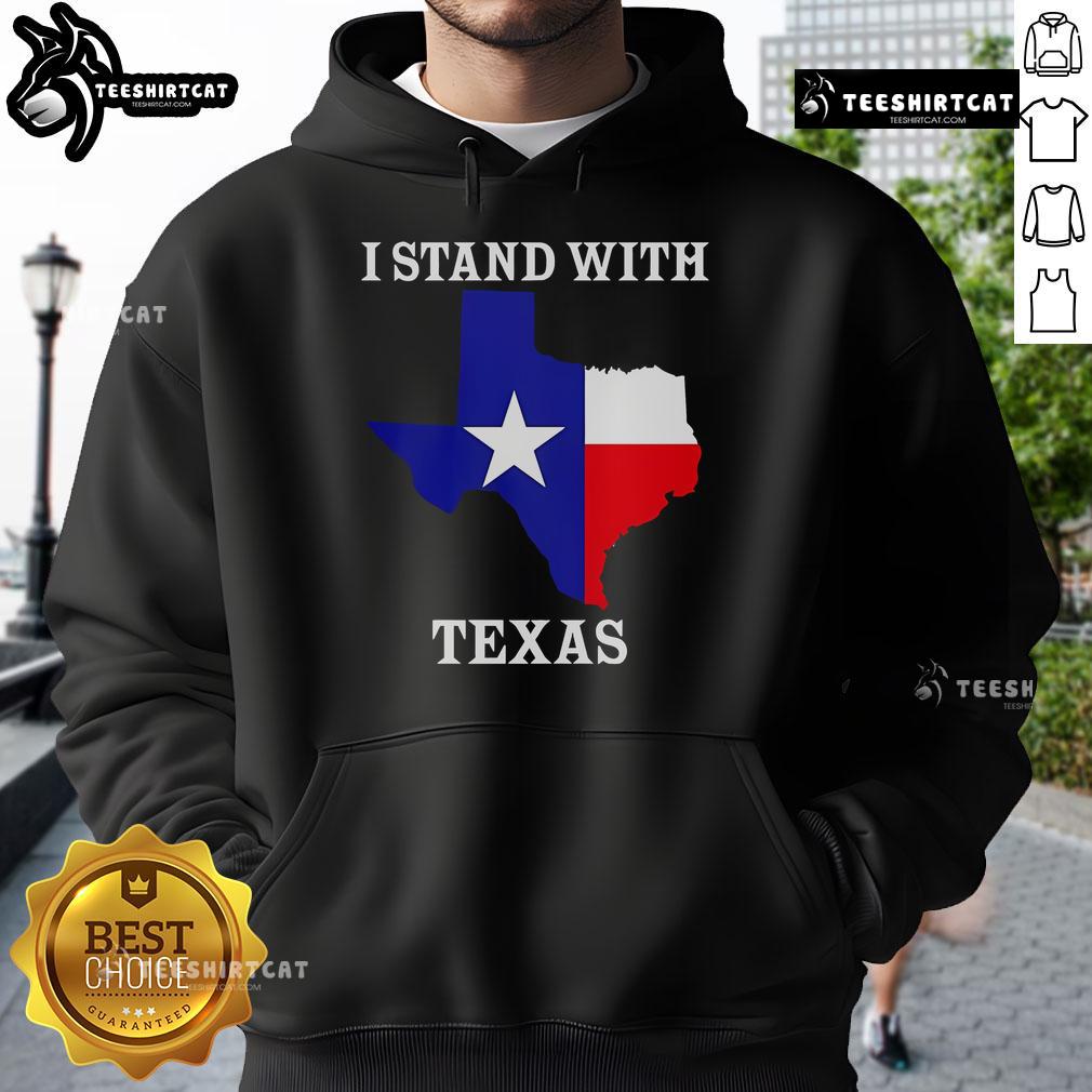 Official Hot Welcome to Texas hoodie featuring the Texas flag, ideal for showing Texas pride in style.