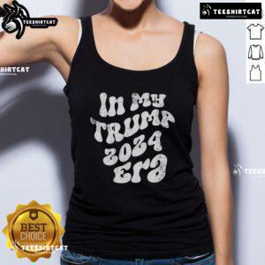Official In My Trump 2024 Era Tank Top in vibrant colors, showcasing bold political statement for supporters.