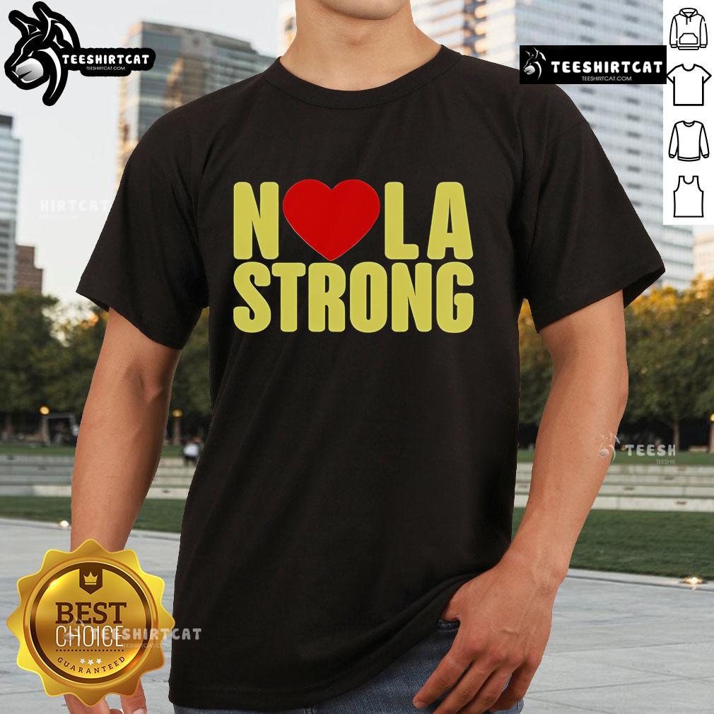Alt Text: Official Jane McManus N Love LA Strong T-Shirt featuring a stylish design and vibrant colors, perfect for casual wear.