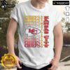 Alt Text: Official Kansas City Chiefs Gradient Wordmark T-Shirt featuring vibrant colors and bold team logo for fans.