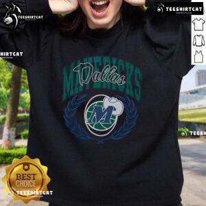 Official Michelob Ultra X MN Dallas Mavericks sweatshirt featuring team logo and stylish design for fans.