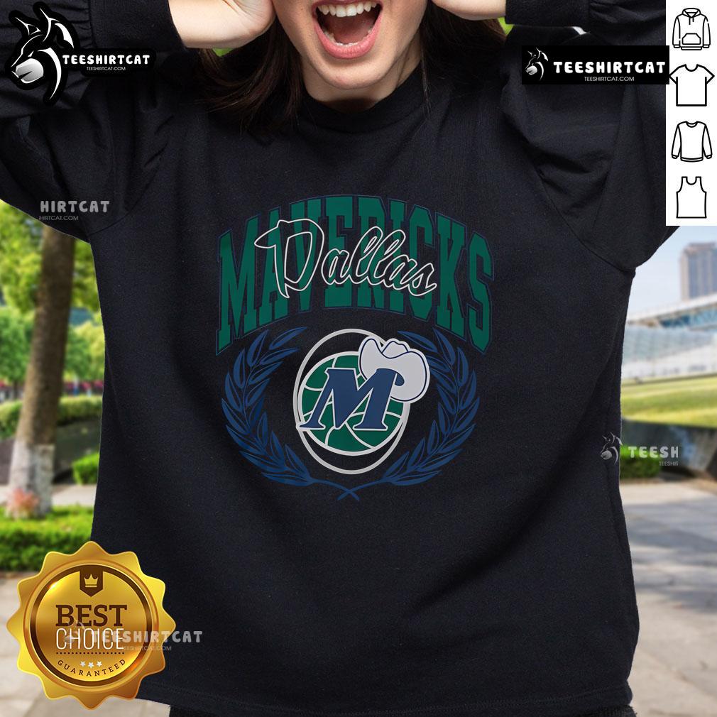 Official Michelob Ultra X MN Dallas Mavericks sweatshirt featuring team logo and stylish design for fans.