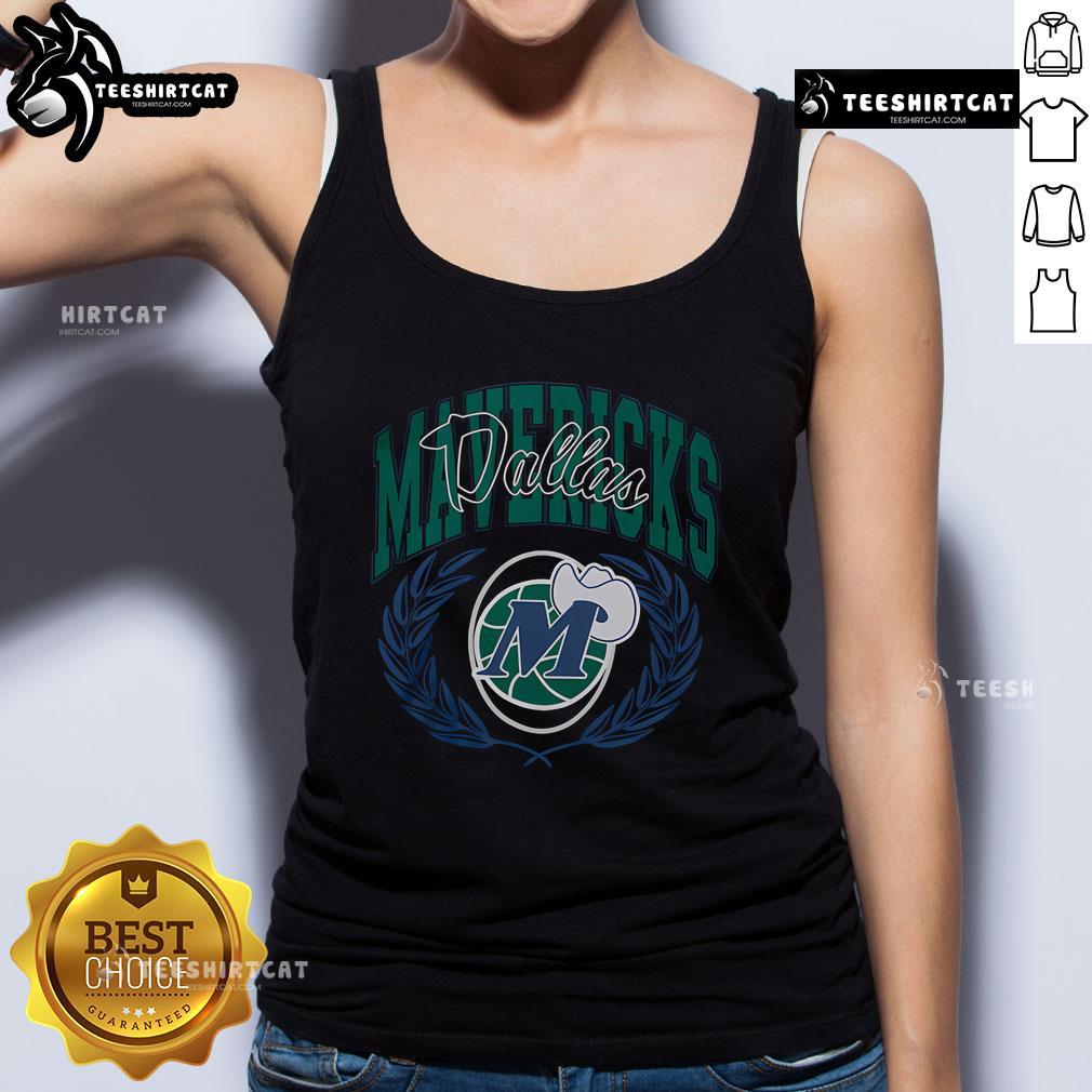 Official Michelob Ultra X MN Dallas Mavericks tank top featuring team colors and logo, perfect for fans and summer wear.