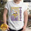 Official Minnesota Vikings Gradient Wordmark T-Shirt featuring bold team logo in vibrant gradient colors.