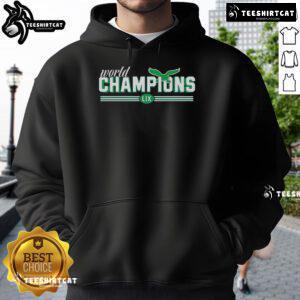 Official Philadelphia World Champions LIX Hoodie featuring team logo and vibrant design for fans.