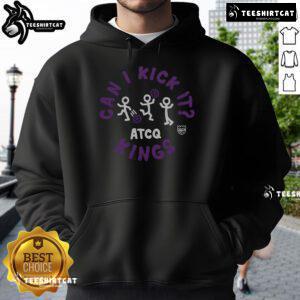 Original A Tribe Called Quest X Sacramento Kings hoodie featuring vibrant design and iconic band logo, perfect for fans.