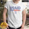 Alt Text: Premium USAID Waste Abuse Fraud Since 1961 T-Shirt showcasing a bold graphic design for awareness and activism.